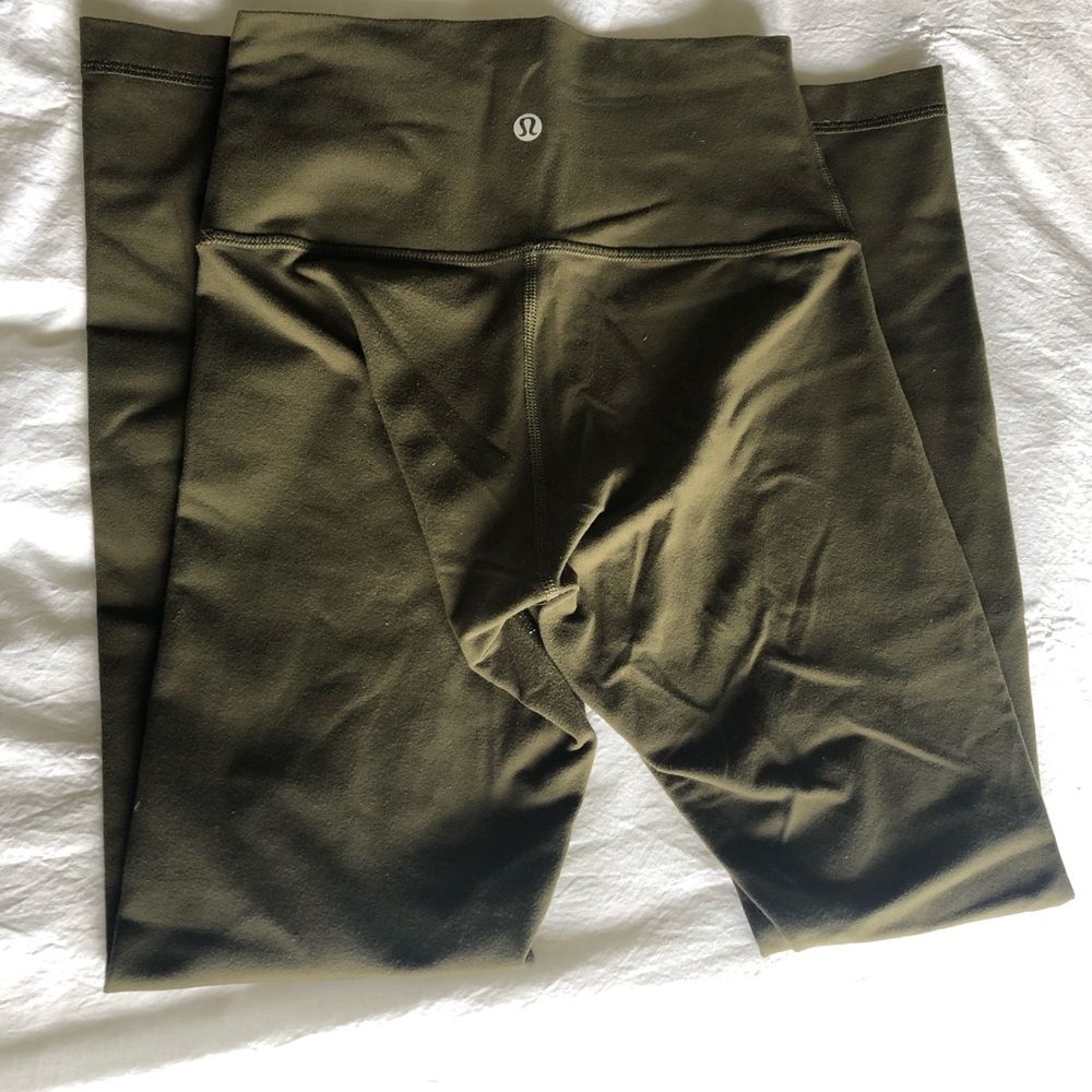 Olive Green Lululemon Leggings